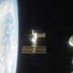 Illustration for article titled Watching the Soyuz Dock to the ISS Is Almost Unbearably Tense